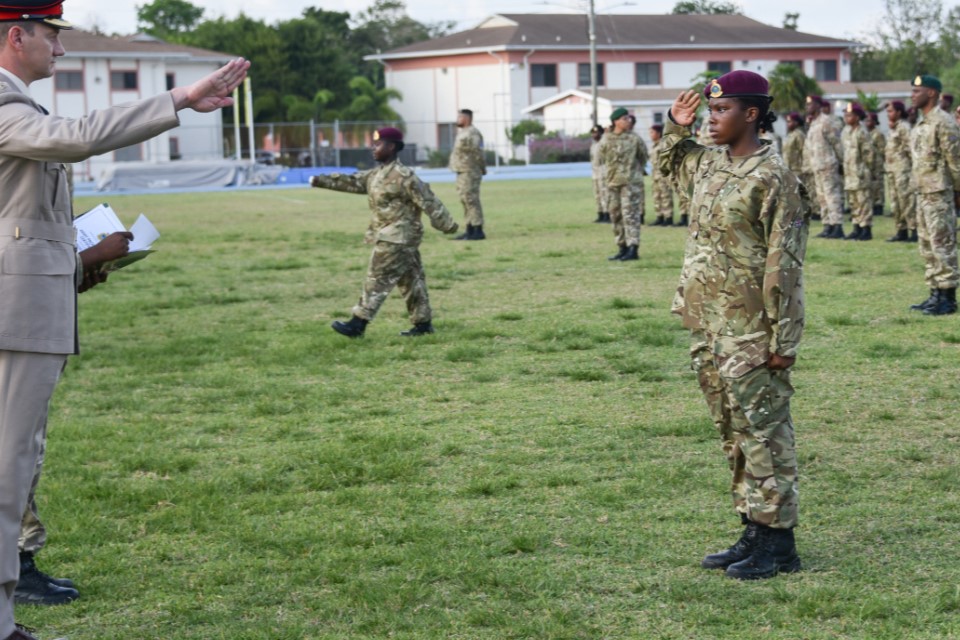 Cadet corps ceremony