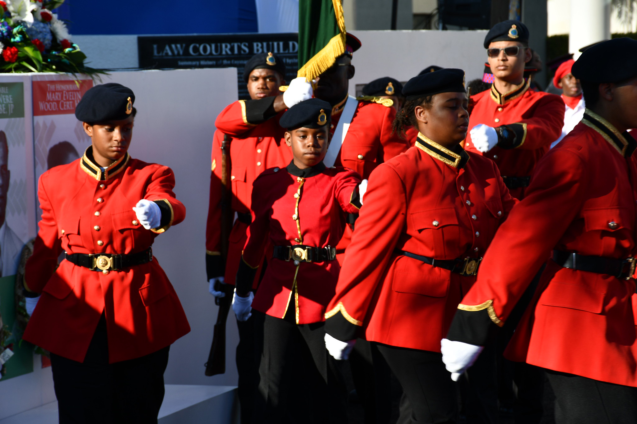 Cadets participate in parade