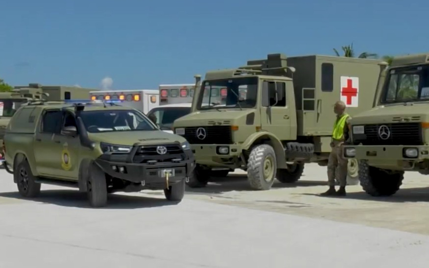 Cayman Islands Regiment vehicles